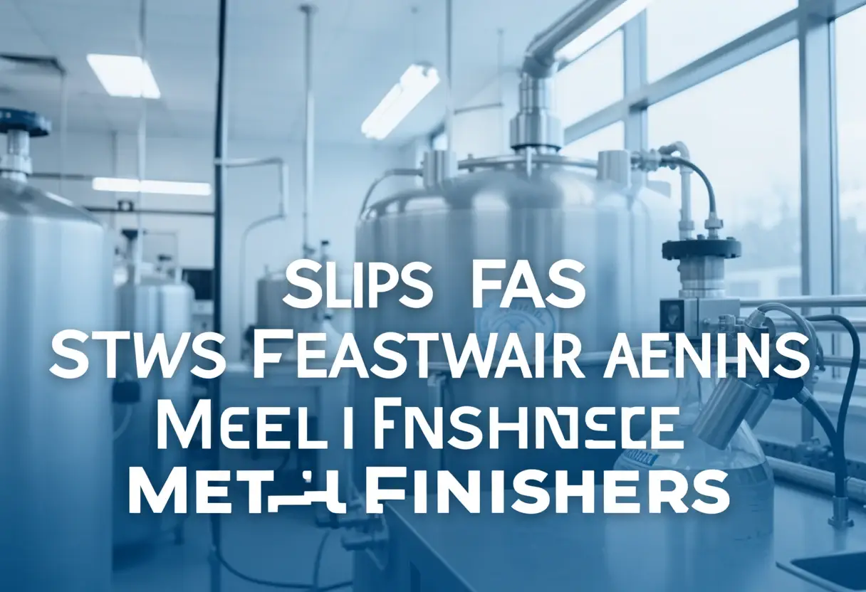 EPA Slips PFAS Wastewater Rule for Metal Finishers to 2027